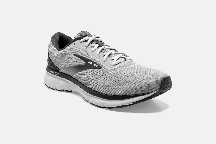 Brooks Running Shoes Mens Grey - Trace Road - 1876-MWNLE